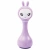 Музыкальная игрушка Alilo Умный зайка R1 фиолетовый 60405