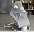 Электронные качели AMAROBABY HAPPY SWING, серый