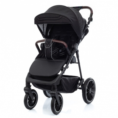 Коляска прогулочная KIDZI Storm, Black