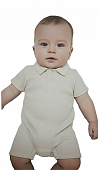 21268ЭД Боди (боди-поло) "Babyedel" молочный (52/80)