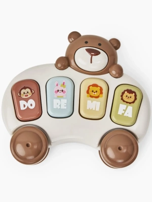Игрушка Happy Baby медвежонок пианино TEDDY MELODY «ТЕДДИ МЕЛОДИ» бежевый (beige) 331979