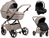 Коляска 3 в 1 Tutis Uno 6+ Essential Collection с сумкой в цвет 172 Taupe