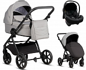 Коляска 3 в 1 Tutis Leo 3+, 068 Warm Grey