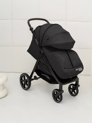 Коляска прогулочная Amarobaby, Strollin'Joy, чёрный