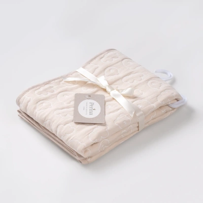 Плед Perina Soft Cotton Артикул: ПЛ-02.4 бежевый