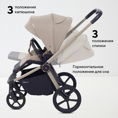 Коляска прогулочная Rant Flex Color RA118 Sandy Beige