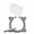 RMT-005 Универсальный прорезыватель Meow Teether серый Roxy-Kids