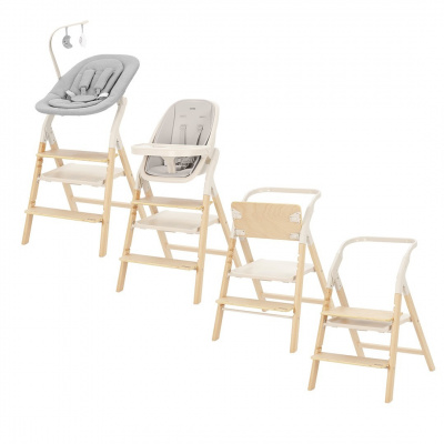 Стульчик для кормления Carrello Ergo CRL-1670, Sugar Beige (Светло-серый)