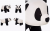 Пуф Leset Panda (ткань Baddy01/Omega38)
