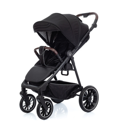 Коляска прогулочная KIDZI Storm, Black