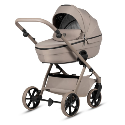 Коляска 2 в 1 Tutis Uno 6+ Essential Collection, Taupe (172) с сумкой