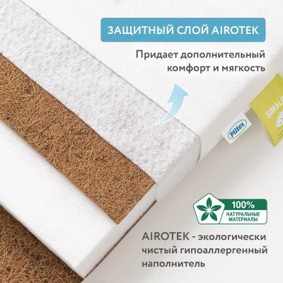 Матрас Plitex Waterproof 120*60 