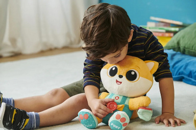 112960 Игрушка мягкая "Говорящая лисичка" CHICCO