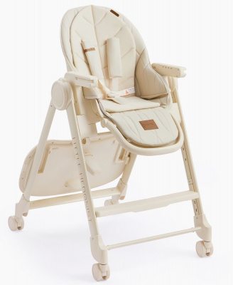 Стульчик для кормления HAPPY BABY BERNY LUX 91023 (beige new)