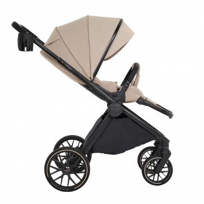 Коляска прогулочная Pituso Mayla Plus Beige/Black (реверсивный блок)