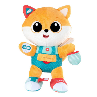 112960 Игрушка мягкая "Говорящая лисичка" CHICCO