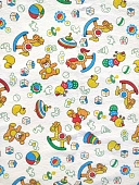 Пеленка (фланель) 120*90 цвет: Игрушки