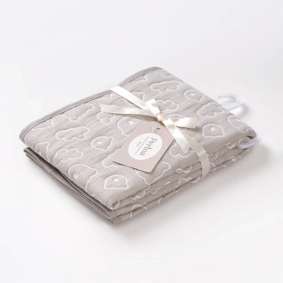 Плед Perina Soft Cotton Артикул:ПЛ-02.6 серый