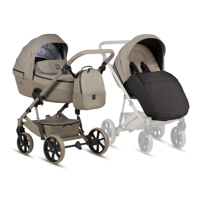 Коляска 2 в 1 Tutis Viva 6+ Essential 1612068 Warm Grey