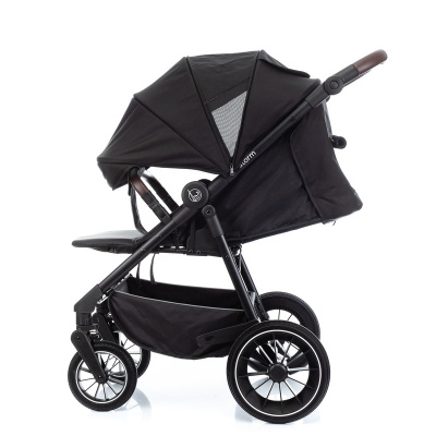 Коляска прогулочная KIDZI Storm, Black