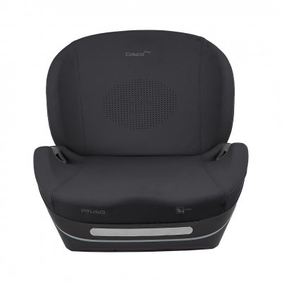 Бустер автокресло Pituso COSCO PRO (i-Size) Black/Черный leather/кожа F001-Pro-Black