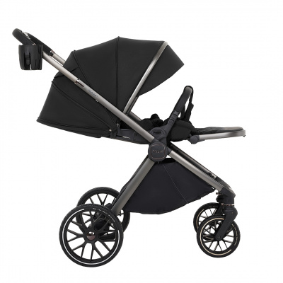 Коляска прогулочная Pituso Mayla Plus Black/Graphite (реверсивный блок)