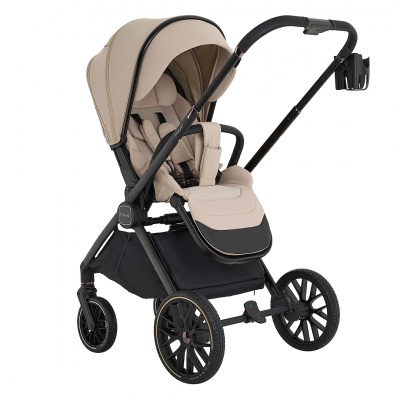 Коляска прогулочная Pituso Mayla Plus Beige/Black (реверсивный блок)