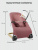 Шезлонг Amarobaby, Baby Relax, розовый