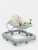 Ходунки детские с электронной игровой панелью Amarobaby, First Steps, серый