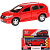 CR-V-RD Машина металл HONDA CR-V длина 12 см, двери, багаж, инерц, красный