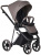 Коляска 2 в 1 ROAN Sol Luxury 2.0 короб + прогулка SLSH/11 Silhouette/Nickel/руч.Cappuccino