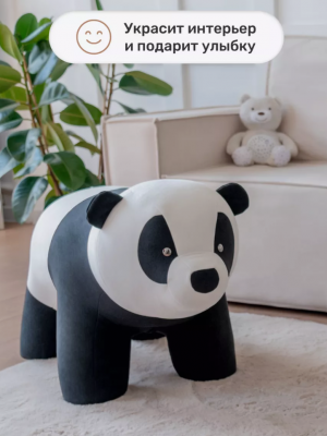 Пуф Leset Panda (ткань Baddy01/Omega38)