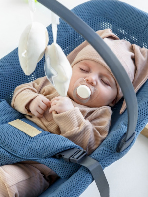 Шезлонг Amarobaby, Baby Relax, голубой