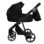 Коляска 3 в 1 Roan Sol 2.0 Leather, Black SL/10/L + автокресло Baesa Pro (ROAN)