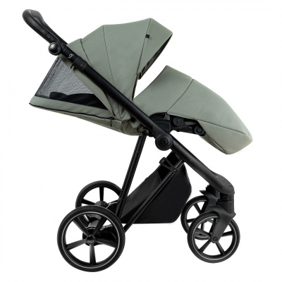 Коляска 2 в 1 Roan Sol 2.0 Sage Green (накидка на молнии) SLL/33/T 