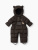89145-0 Комбинезон детский (dark brown) р.56-62 Happy Baby
