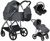 Коляска 3 в 1 Pituso Mobi короб + прогулка Marengo 