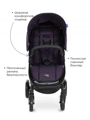 Коляска прогулочная Valco Baby Snap 4 Flatt Matt Plum
