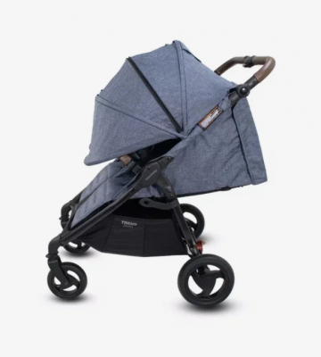 Коляска прогулочная для двойни и погодок  ValcoBaby Snap Duo Trends (Denim)