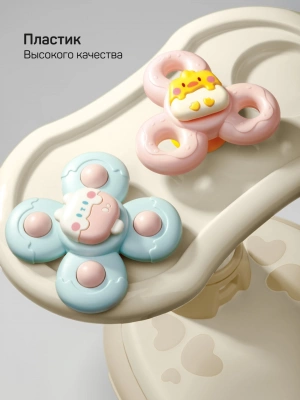 Толокар детский 2в1 с сиденьем для купания Amarobaby Swimmy, бежевый
