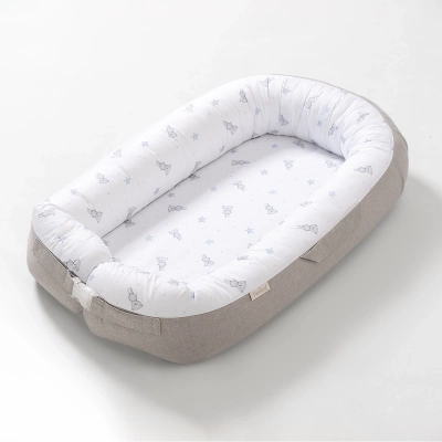Кокон Гнездышко Perina Soft Cotton (серый)