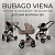Коляска 3 в 1 BubaGO Viena (бежевый)