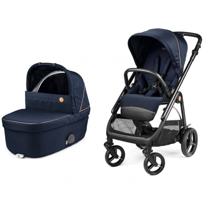 Коляска 2 в 1 Peg-Perego Veloce TC Brio, Blue Shine