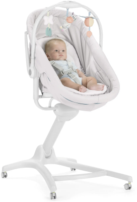 Стул-Колыбель Chicco Baby Hug 4 в 1 Glacial