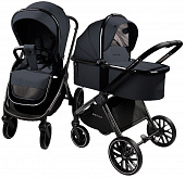 Коляска 3 в 1 AmaroBaby Motus V2, серый