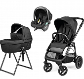 Коляска 3 в 1 Peg Perego Veloce TC Belvedere Lounge True Black New