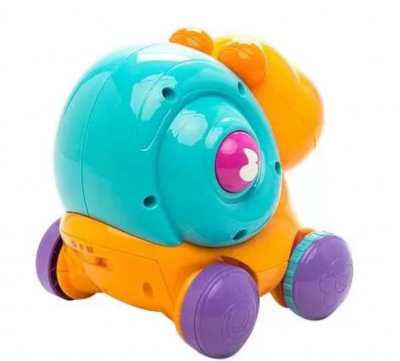 69071 Каталка Улитка на колесиках Вперед, ребята CHICCO