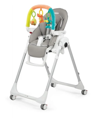 Стульчик для кормления Peg Perego Prima Pappa Follow Me Plus Ice