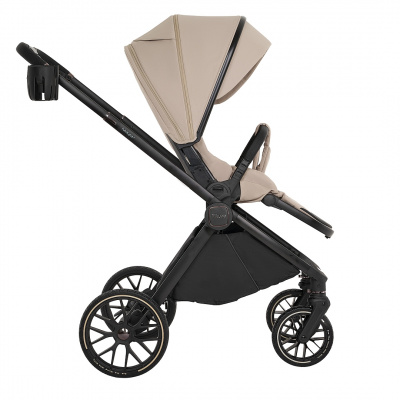 Коляска прогулочная Pituso Mayla Plus Beige/Black (реверсивный блок)