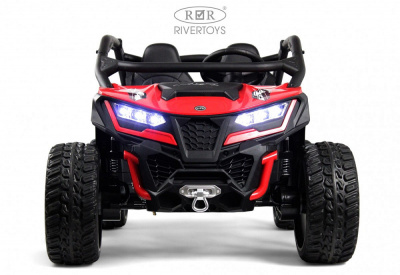 Электромобиль RiverToys C555CC красный